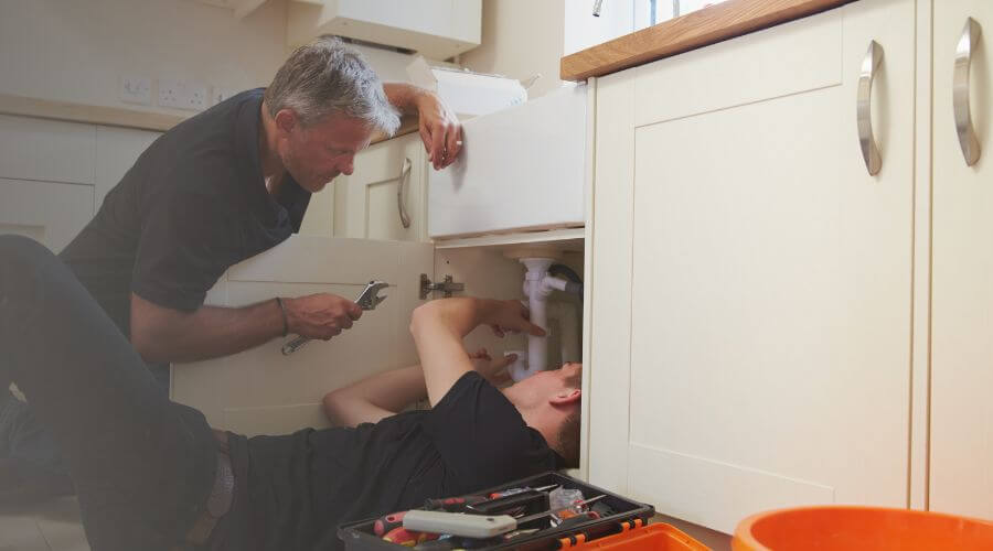 Professional burst pipe repair services in Letcher, SD